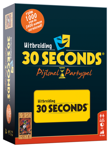 30 Seconds ® Uitbreiding - 999 Games Bordspel 1