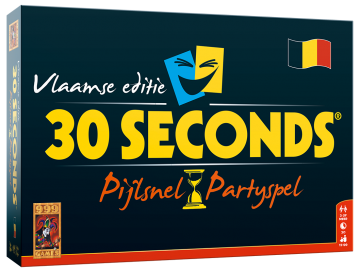 30 Seconds Vlaamse Editie - 999 Games Bordspel