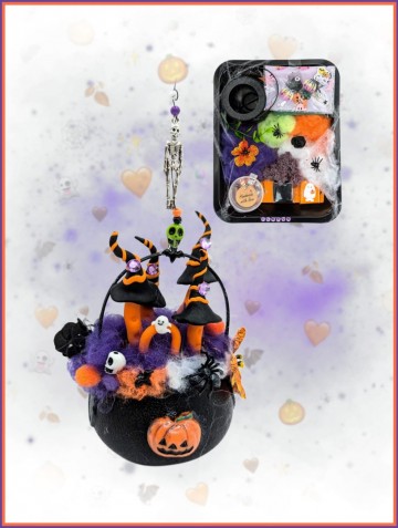 6150827281275 halloween   kasteel in een ketel   vooraanzicht