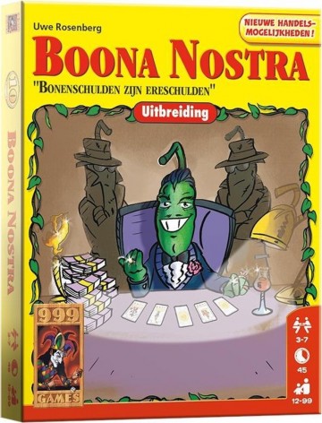 Boona Nostra Uitbreiding 999 Games Kaartspel