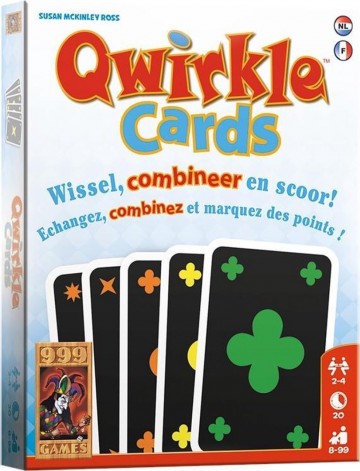 Qwirkle Cards - 999 Games Kaartspel