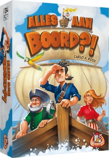 Alles aan Boord White Goblin Games Bordspel