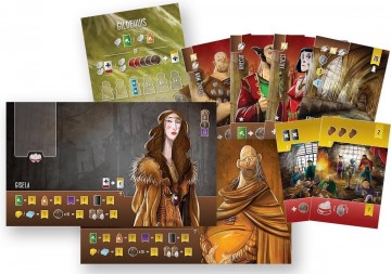 Ambachtslieden Uitbreiding Architecten van het Westelijk Koninkrijk - White Goblin Games Bordspel 2