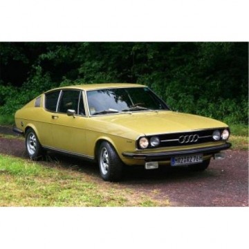 Audi 100 c1 coupe s 1969 geel