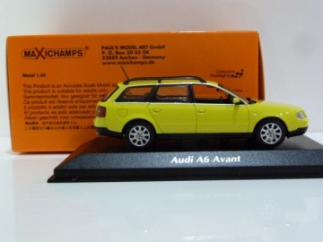 Audi a6 avant   1997   yellow 1
