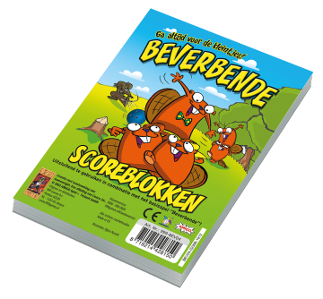 Beverbende scoreblokken