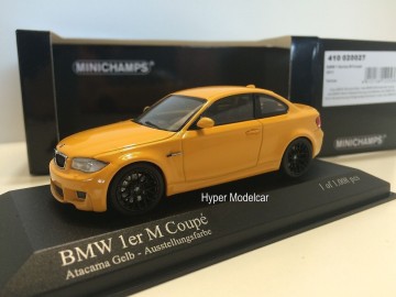 Bmw 1er m coupe 2011 geel 0