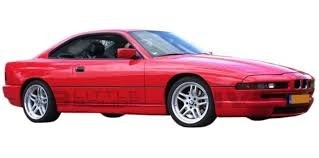 Bmw 850i e31 1991 rood