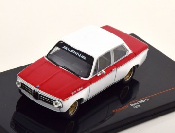 Bmw alpina 2002 tii 1972 wit rood 1