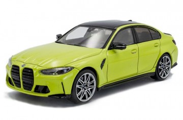 Bmw m3 g80 competition 2023 geel 1