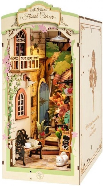 Book nook floral corner 1