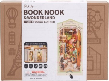 Book nook floral corner 2