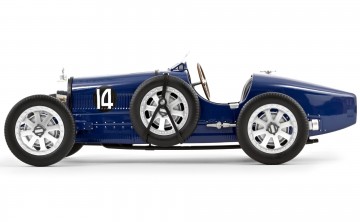 Bugatti t35 1925 donker blauw