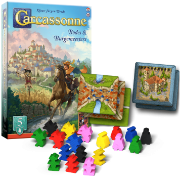 Carcassonne uitbreiding bodes  burgemeesters 3