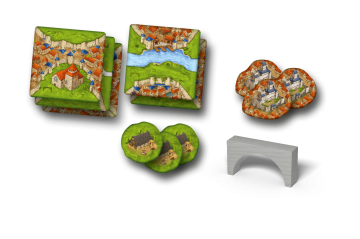 Carcassonne uitbreiding burchten  bruggen 2