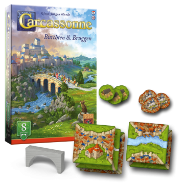 Carcassonne uitbreiding burchten  bruggen 3