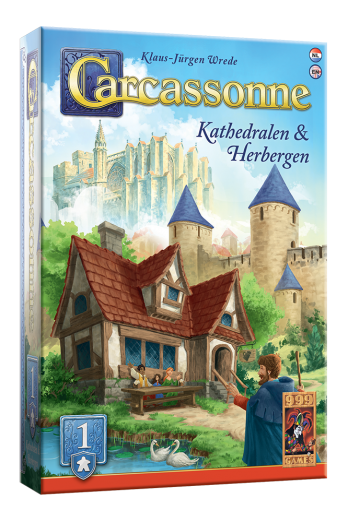 Carcassonne uitbreiding kathedralen  herbergen 1