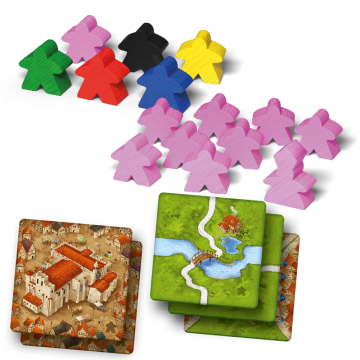 Carcassonne uitbreiding kathedralen  herbergen 2