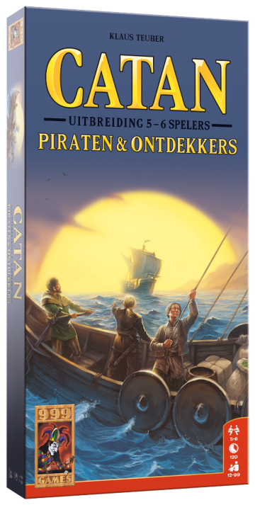 Catan  2022 piraten   ontdekkers 5 6l