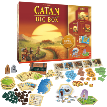 Catan big box 2023 totaalbeeld