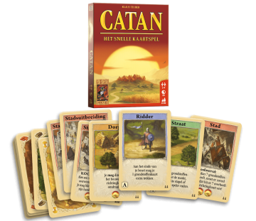 Catan het snelle kaartspel totaalbeeld