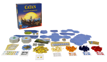 Catanpiraten ontdekkersecospeelmateriaalmetdoos