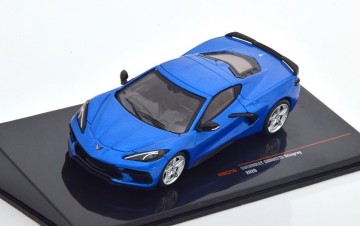 Chevrolet corvette c8 stingray 2020 blauw 1