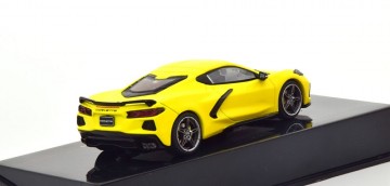 Chevrolet corvette c8 stingray 2020 geel 2