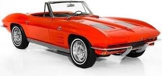 Chevrolet corvette sting ray cabriolet 1963 riverside red 1 18