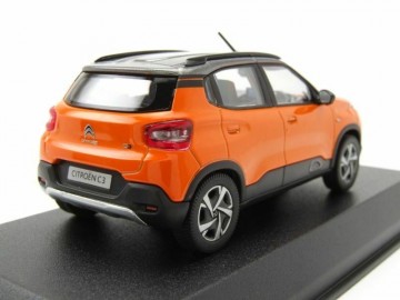 Citroen c3 indian market 2021 orange et grey 3