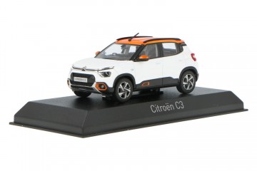 Citroen c3 indian market white  orange roof 1