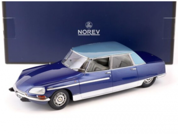 Citroen ds 21 le leman 1968 donker licht blauw 1