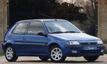 Citroen saxo vts 1996 poseidon blauw