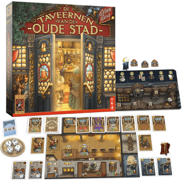 De Taveernen van de Oude Stad - 999 Games Bordspel 3