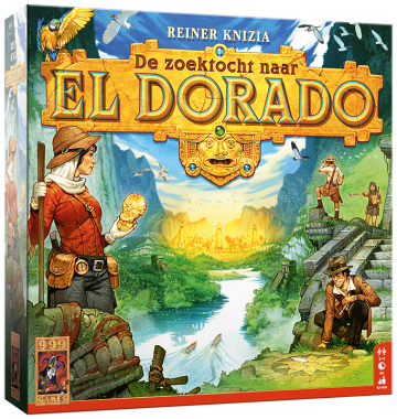De Zoektocht naar El Dorado - 999 Games Bordspel 1