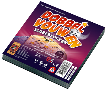 Dobbelvouwen scoreblokken