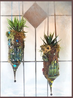 Elfenhuisjes met hangende tuin doe het zelf kit 2