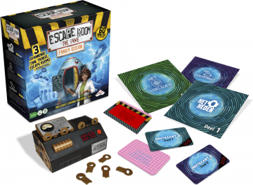 Escape room the game time travel familie spel 2 0