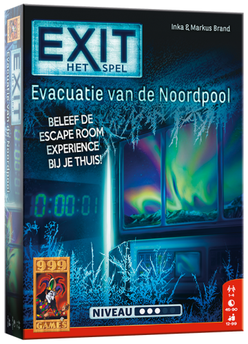 Exit evacuatie van de noordpooll