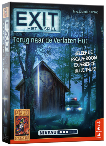 Exit terug naar de verlaten hutl