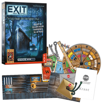 Exitterugnaardeverlatenhut totaalbeeld