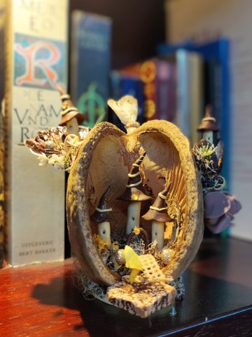 Fantasyatelier   doe het zelf knutsel pakket   kasteel in een nootje 2