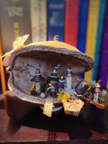 Fantasyatelier   doe het zelf knutsel pakket   kasteel in een nootje 3