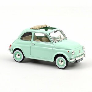 Fiat 500 l 1968 pastel blauw special birth pack