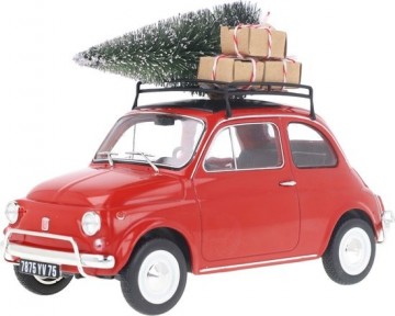 Fiat 500l christmas 1968 rood
