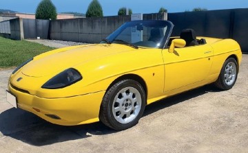 Fiat barchetta 1996 broom yellow 1
