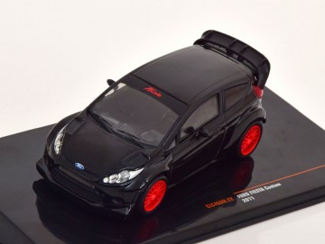 Ford fiesta custom 2011 zwart 1