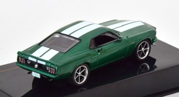 Ford mustang 1969 custom groen 2