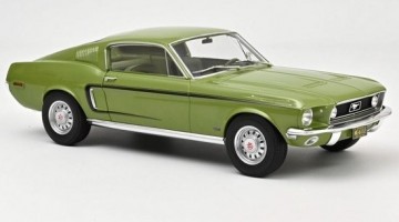 Ford mustang fastback gt 1968 licht groen 2