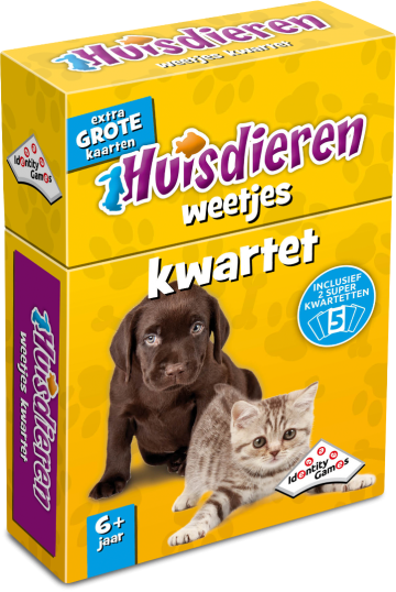 Huisdieren weetjes kwartet 1